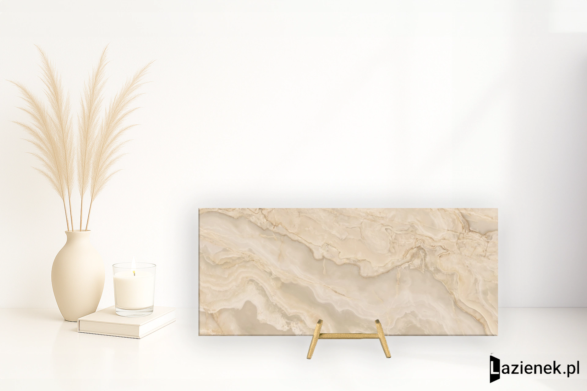 La Fabbrica Ava Onice Iride Ambra półpoler 120x280 cm gr. 6 mm - płytka rektyfikowana / (L)173024
